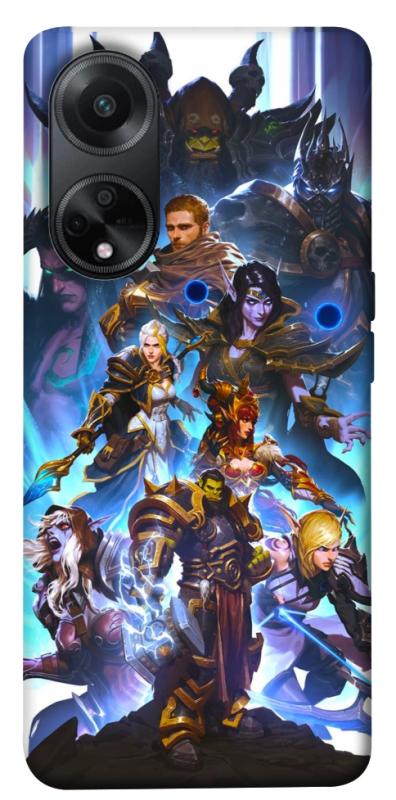 Чохол itsPrint World of warcraft для Oppo A58 4G, ігри, купити оптом з доставкою
