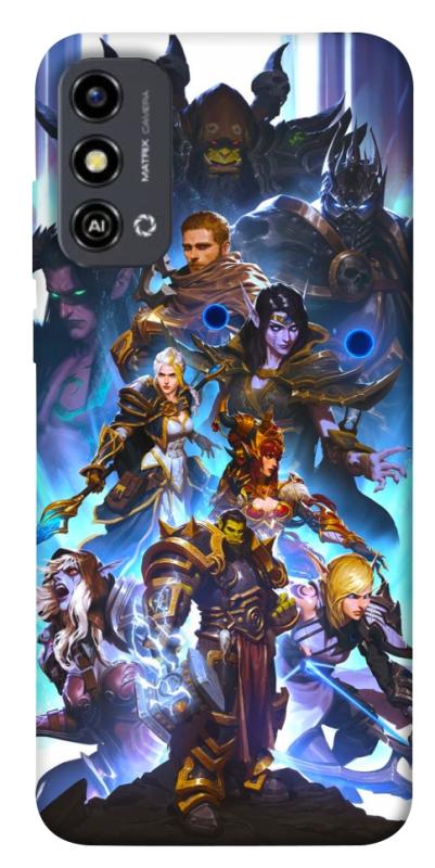 Чохол itsPrint World of warcraft для ZTE Blade A53, ігри, купити оптом з доставкою
