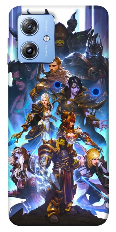 Чохол itsPrint World of warcraft для Motorola Moto G84, ігри, купити оптом з доставкою