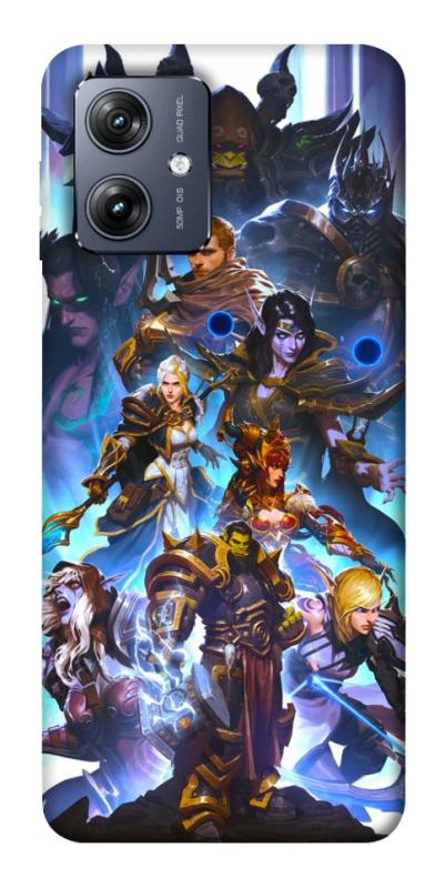Чохол itsPrint World of warcraft для Motorola Moto G54, ігри, купити оптом з доставкою