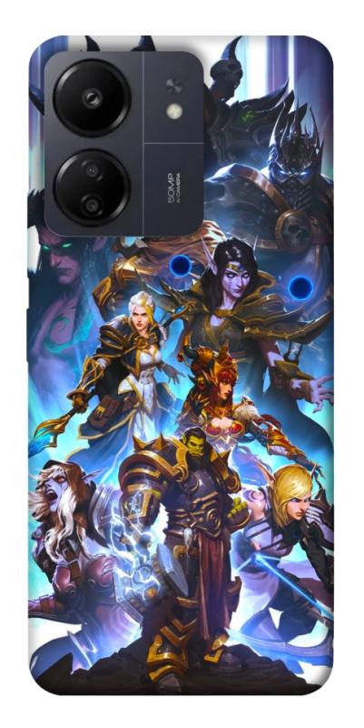 Чохол itsPrint World of warcraft для Xiaomi Redmi 13C, ігри, купити оптом з доставкою