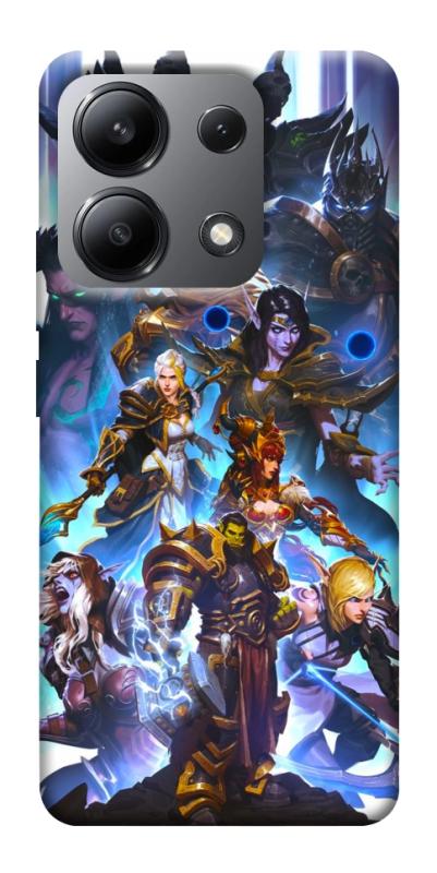 Чохол itsPrint World of warcraft для Xiaomi Redmi Note 13 4G, ігри, купити оптом з доставкою