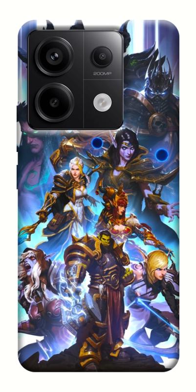 Чохол itsPrint World of warcraft для Xiaomi Redmi Note 13 Pro 4G, ігри, купити оптом з доставкою