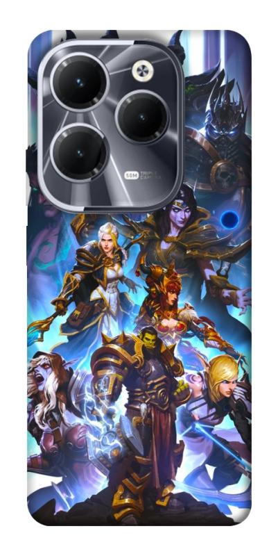 Чехол itsPrint World of warcraft для Infinix Hot 40, игры, купить оптом с доставкой