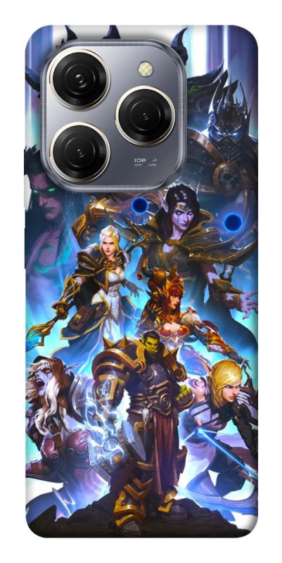 Чохол itsPrint World of warcraft для TECNO Spark 20 Pro, ігри, купити оптом з доставкою