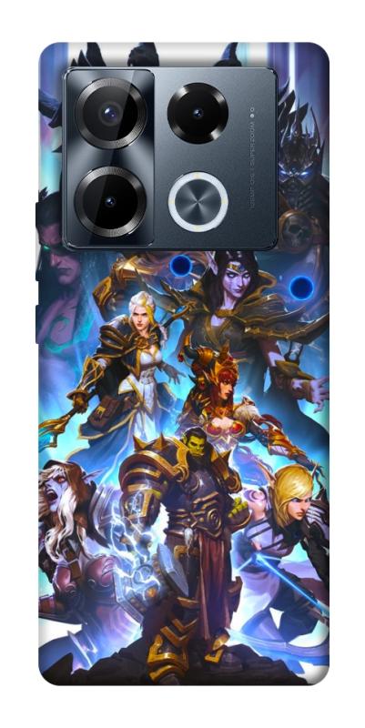 Чехол itsPrint World of warcraft для Infinix Note 40 Pro 4G, игры, купить оптом с доставкой