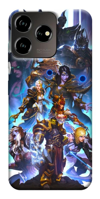 Чохол itsPrint World of warcraft для ZTE Blade V50 Desing 4G, ігри, купити оптом з доставкою