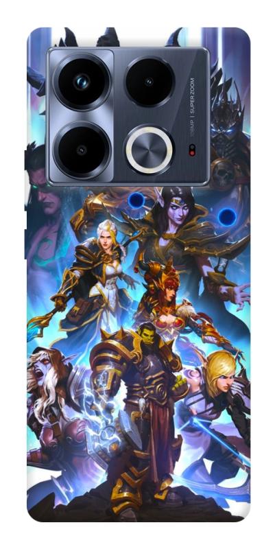 Чохол itsPrint World of warcraft для Infinix Note 40 4G, ігри, купити оптом з доставкою