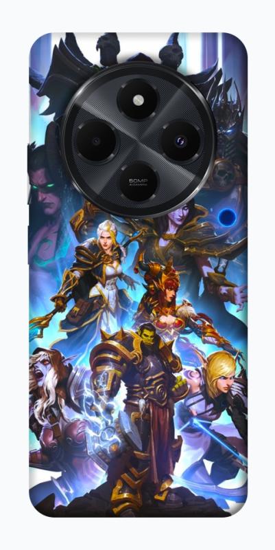 Чохол itsPrint World of warcraft для Xiaomi Redmi 14C / Poco C75, ігри, купити оптом з доставкою