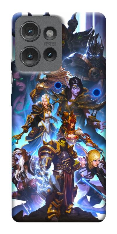 Чехол itsPrint World of warcraft для Motorola Edge 50, игры, купить оптом с доставкой