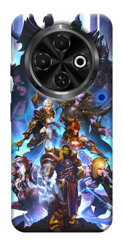 Чехол itsPrint World of warcraft для TECNO Spark 30C, игры, купить оптом с доставкой