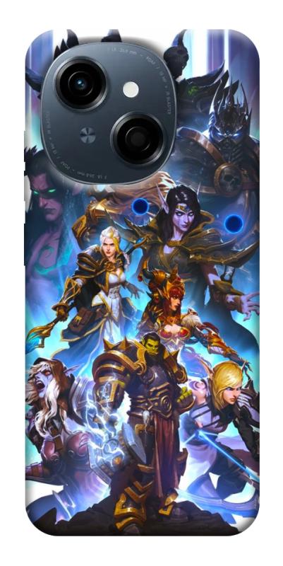 Чохол itsPrint World of warcraft для TECNO Spark Go 1, ігри, купити оптом з доставкою