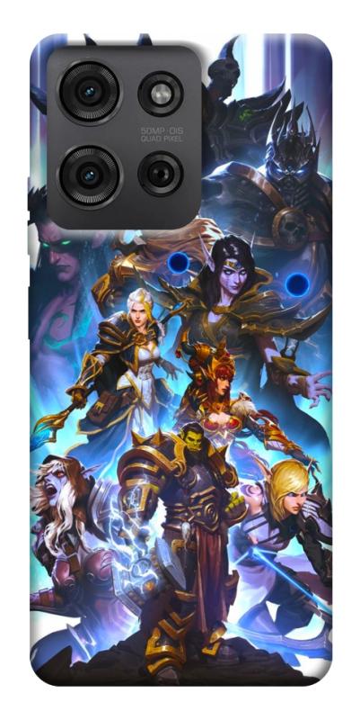 Чохол itsPrint World of warcraft для Motorola Moto G75 5G, ігри, купити оптом з доставкою
