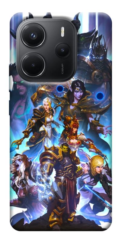 Чехол itsPrint World of warcraft для Xiaomi Redmi Note 14 4G (Int. version), игры, купить оптом с доставкой