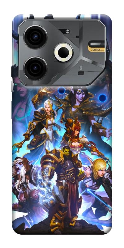 Чохол itsPrint World of warcraft для TECNO Pova 6 Neo (LI6), ігри, купити оптом з доставкою