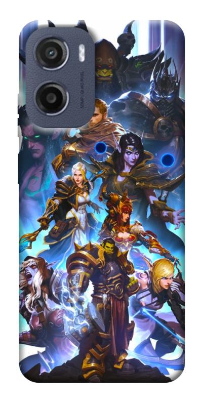 Чехол itsPrint World of warcraft для Motorola Moto G05, игры, купить оптом с доставкой
