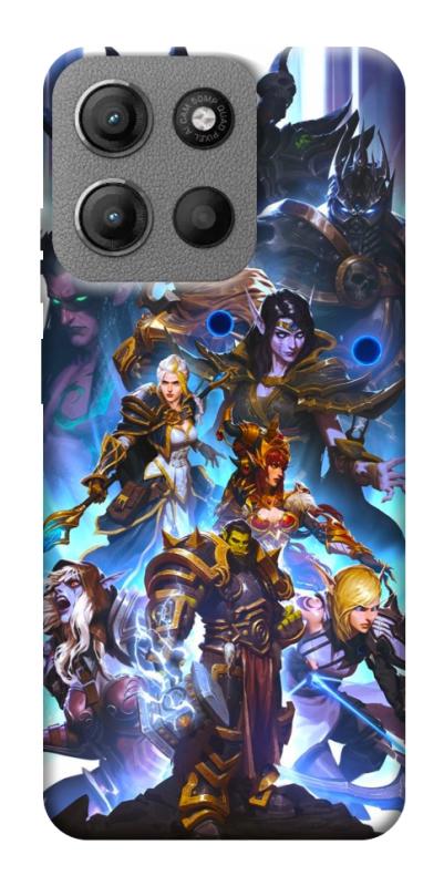 Чехол itsPrint World of warcraft для Motorola Moto G15 4G, игры, купить оптом с доставкой