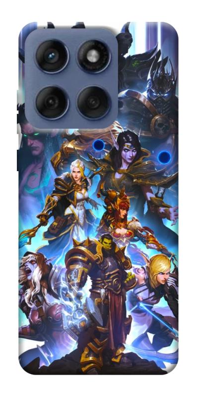 Чехол itsPrint World of warcraft для Motorola Edge 60 Fusion, игры, купить оптом с доставкой
