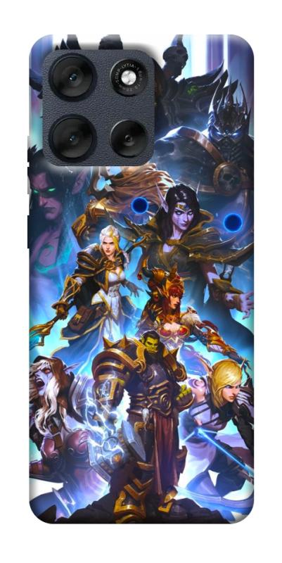 Чехол itsPrint World of warcraft для Motorola Moto G56 5G, игры, купить оптом с доставкой