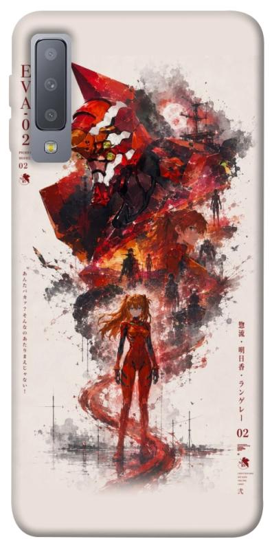 Чохол itsPrint Red eclipse для Samsung A750 Galaxy A7 (2018), аніме, купити оптом з доставкою