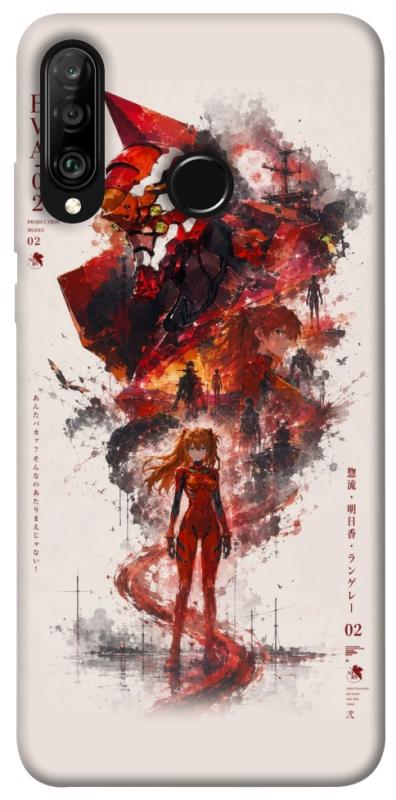 Чохол itsPrint Red eclipse для Huawei P30 lite, аніме, купити оптом з доставкою