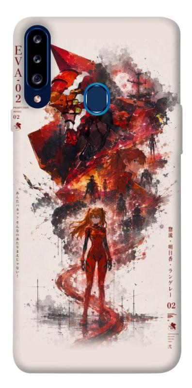 Чохол itsPrint Red eclipse для Samsung Galaxy A20s, аніме, купити оптом з доставкою