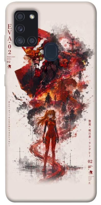 Чехол itsPrint Red eclipse для Samsung Galaxy A21s, аниме, купить оптом с доставкой