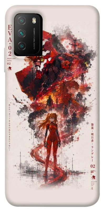 Чохол itsPrint Red eclipse для Xiaomi Poco M3, аніме, купити оптом з доставкою