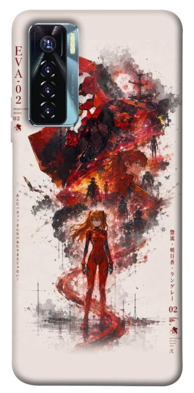 Чохол itsPrint Red eclipse для TECNO Camon 17 Pro, аніме, купити оптом з доставкою