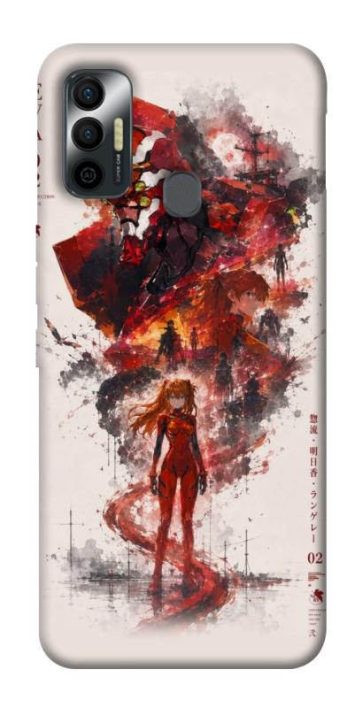Чохол itsPrint Red eclipse для TECNO Spark 7, аніме, купити оптом з доставкою