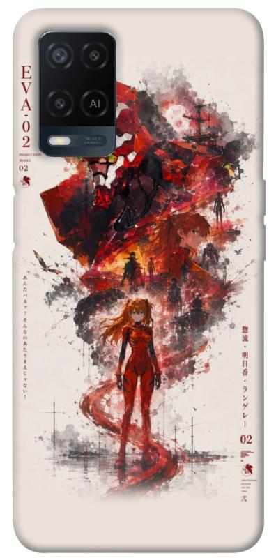 Чохол itsPrint Red eclipse для Oppo A16s / A16, аніме, купити оптом з доставкою