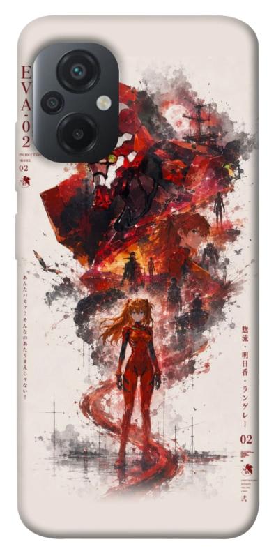 Чохол itsPrint Red eclipse для Xiaomi Poco M5, аніме, купити оптом з доставкою