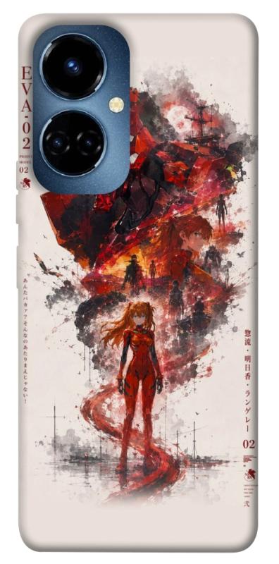 Чохол itsPrint Red eclipse для TECNO Camon 19 (CI6n) / 19 Pro (CI8n), аніме, купити оптом з доставкою