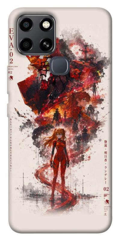 Чохол itsPrint Red eclipse для Infinix Smart 6, аніме, купити оптом з доставкою