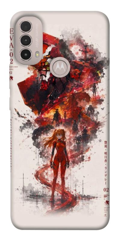 Чохол itsPrint Red eclipse для Motorola Moto E40, аніме, купити оптом з доставкою