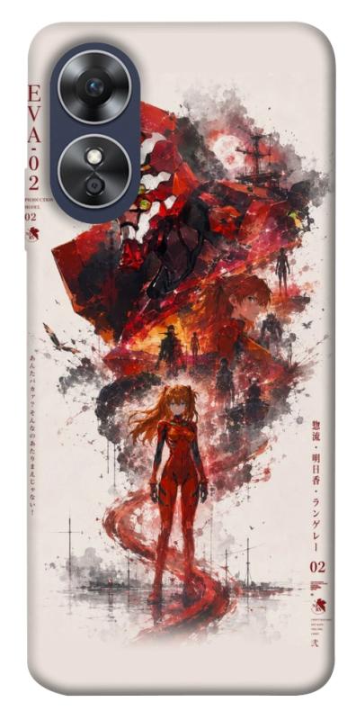 Чохол itsPrint Red eclipse для Oppo A17, аніме, купити оптом з доставкою