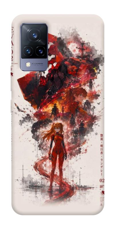 Чохол itsPrint Red eclipse для Vivo V21, аніме, купити оптом з доставкою