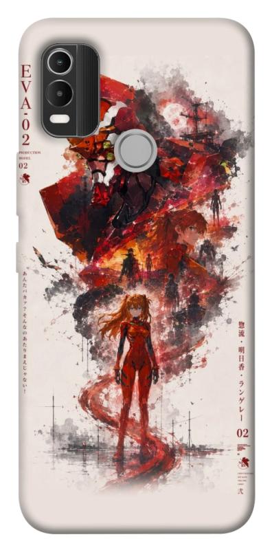 Чохол itsPrint Red eclipse для Nokia C21 Plus, аніме, купити оптом з доставкою