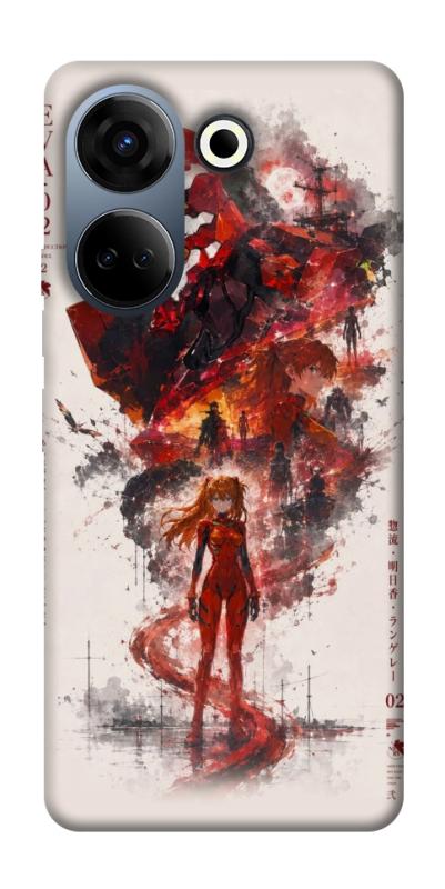 Чехол itsPrint Red eclipse для TECNO Camon 20 Pro (CK7n), аниме, купить оптом с доставкой