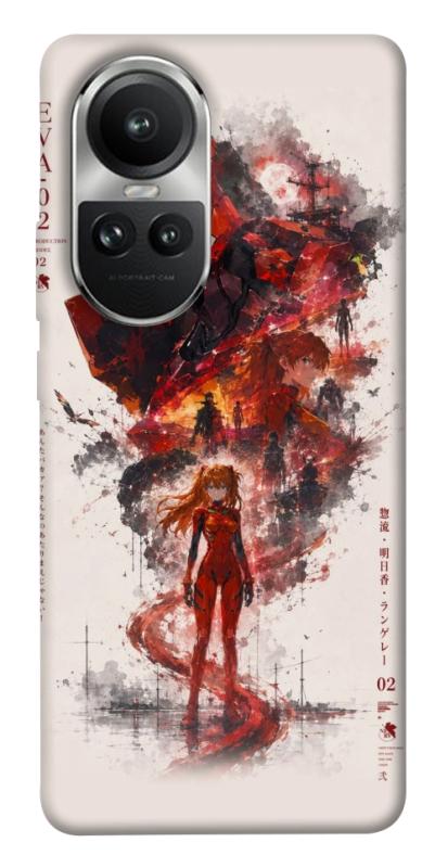 Чехол itsPrint Red eclipse для Oppo Reno 10, аниме, купить оптом с доставкой