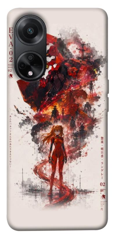 Чохол itsPrint Red eclipse для Oppo A58 4G, аніме, купити оптом з доставкою