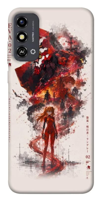 Чохол itsPrint Red eclipse для ZTE Blade A53, аніме, купити оптом з доставкою