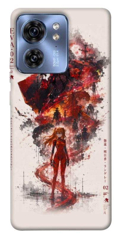 Чохол itsPrint Red eclipse для Motorola Edge 40, аніме, купити оптом з доставкою
