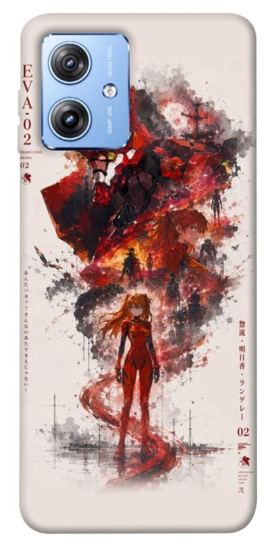 Чохол itsPrint Red eclipse для Motorola Moto G84, аніме, купити оптом з доставкою