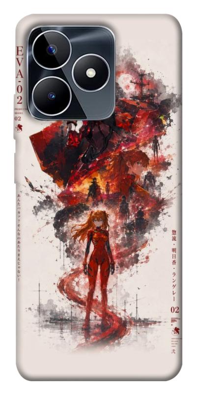 Чохол itsPrint Red eclipse для Realme C53, аніме, купити оптом з доставкою