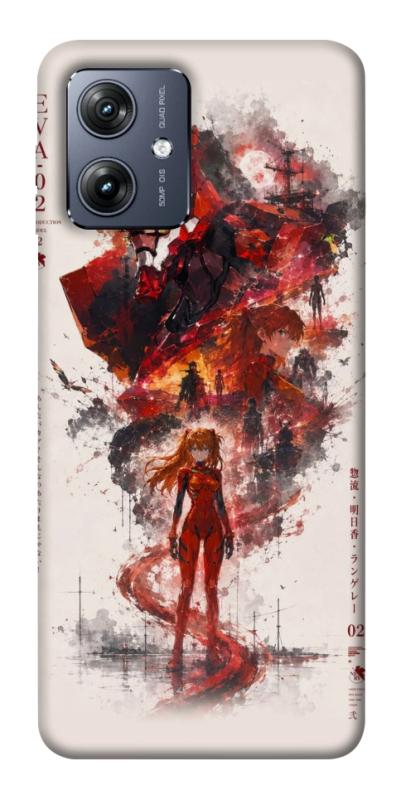 Чохол itsPrint Red eclipse для Motorola Moto G54, аніме, купити оптом з доставкою