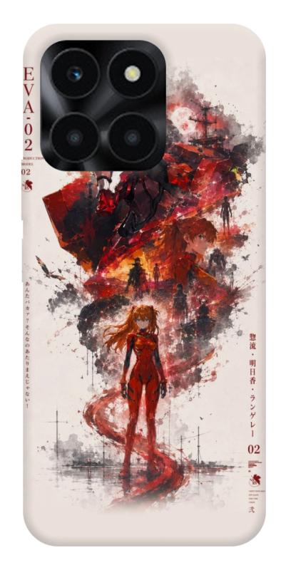 Чехол itsPrint Red eclipse для Huawei Honor X6a, аниме, купить оптом с доставкой