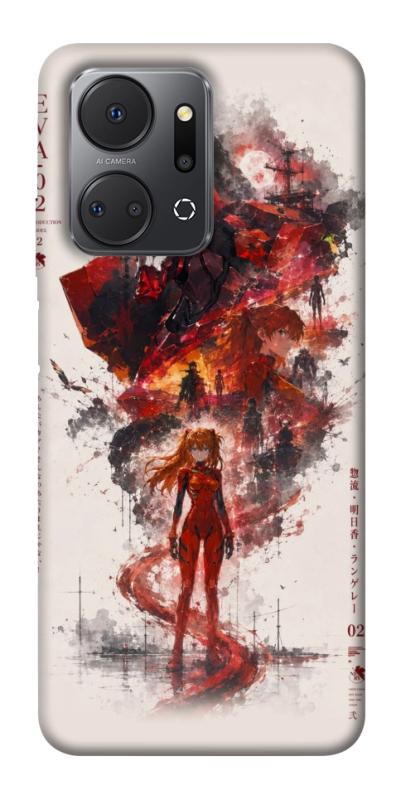 Чехол itsPrint Red eclipse для Huawei Honor X7a, аниме, купить оптом с доставкой