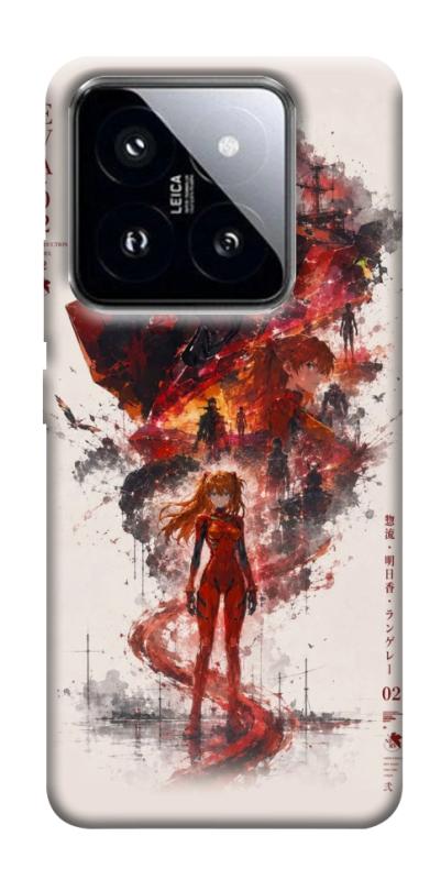 Чехол itsPrint Red eclipse для Xiaomi 14 Pro, аниме, купить оптом с доставкой