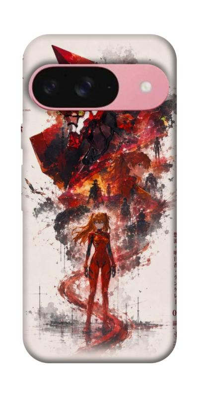 Чехол itsPrint Red eclipse для Google Pixel 9, аниме, купить оптом с доставкой
